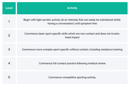 Sports Recovery Safety Tips Concussion